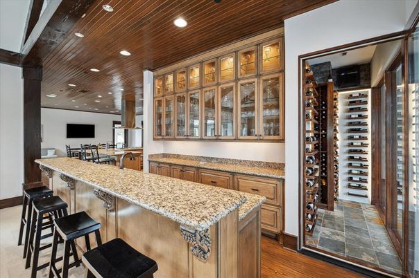 Interior, Recessed Lighting, Wooden Ceilings, Wood Texture Flooring