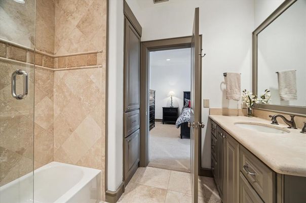 Bathroom, Bedroom, Glass Shower, Interior