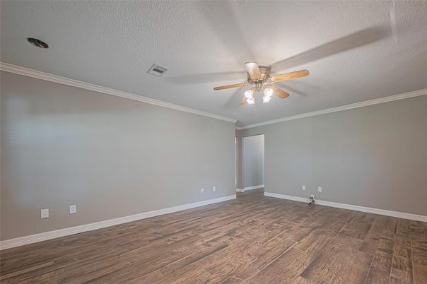 Empty room, Interior, Wood Texture Flooring