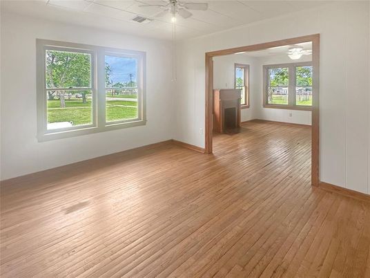 Empty room, Interior, Wood Texture Flooring