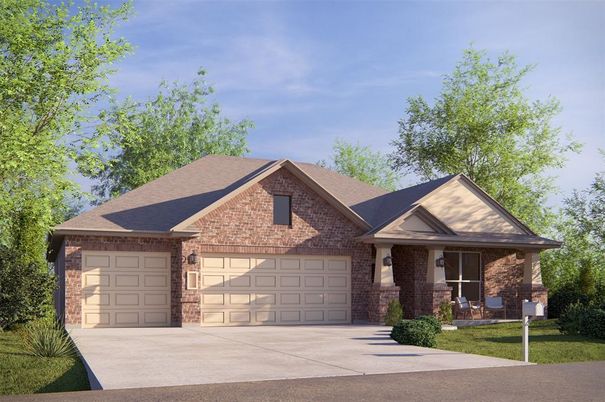 Attached, Exterior, Facade, Brick Facade, Brick Traditional