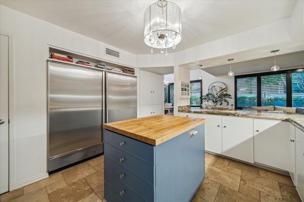 Interior, Kitchen, Pendant Lights, Stainless Steel Appliances