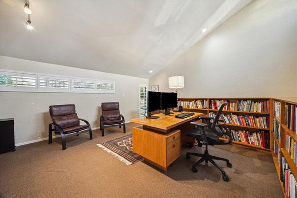 Home Office, Interior, Recessed Lighting