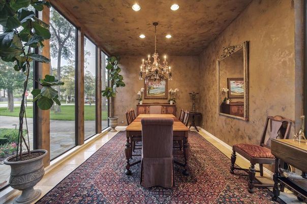 Chandelier, Dining room, Interior, Recessed Lighting