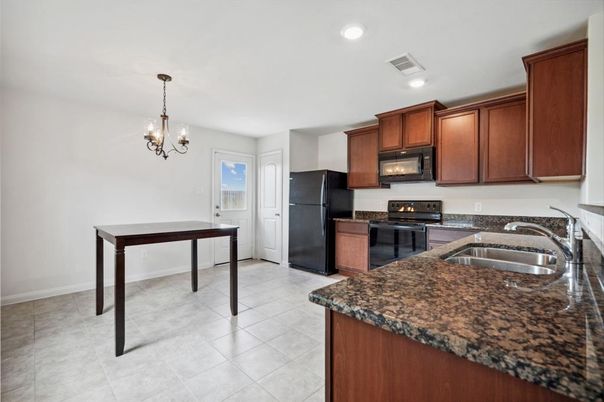 Chandelier, Interior, Kitchen, Recessed Lighting