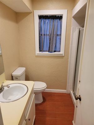 Bathroom, Interior, Wood Texture Flooring