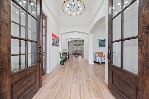 Chandelier, Interior, Pendant Lights, Wood Texture Flooring