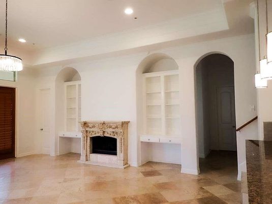 Fireplace, Interior, Pendant Lights, Recessed Lighting