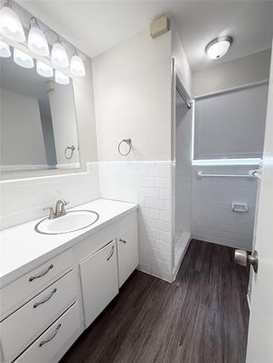 Bathroom, Interior, Wood Texture Flooring