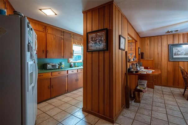 Interior, Kitchen, Wooden Walls