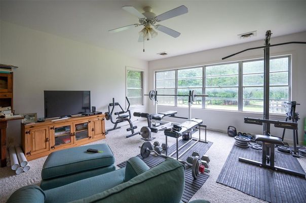 Fitness Equipment, Interior, Living room