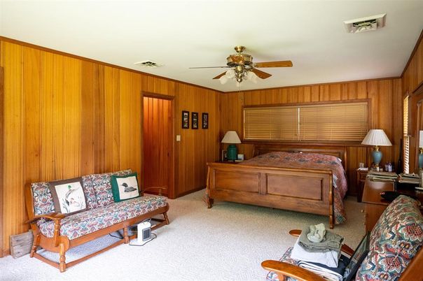 Bedroom, Interior, Wooden Walls
