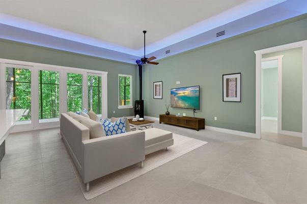 Interior, Living room
