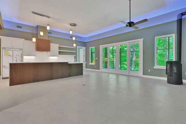 Interior, Kitchen, Pendant Lights