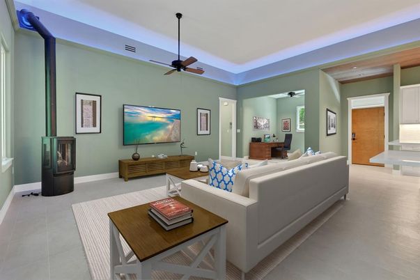 Interior, Living room