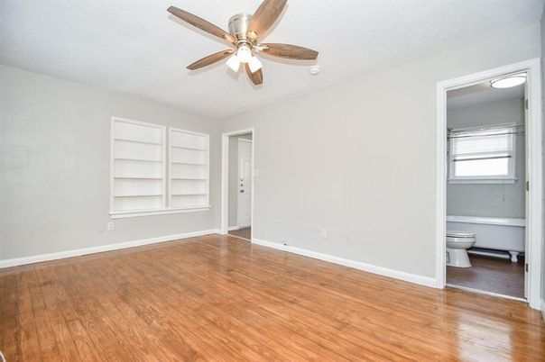 Bathroom, Empty room, Interior, Wood Texture Flooring