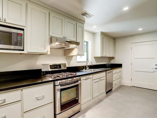 Interior, Kitchen, Recessed Lighting, Stainless Steel Appliances