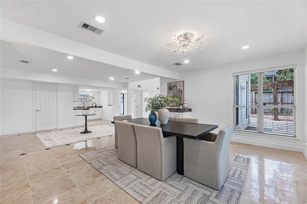 Chandelier, Dining room, Interior, Recessed Lighting