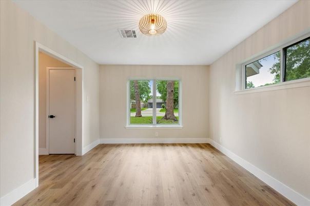 Empty room, Interior, Wood Texture Flooring