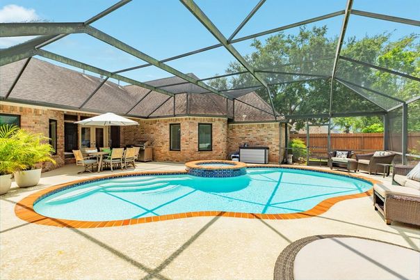 Glass Ceilings, Interior, Pool, Stone Walls, Sun Room