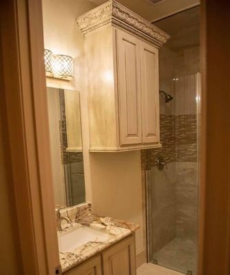 Bathroom, Glass Shower, Interior