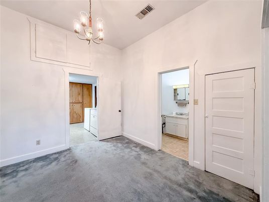 Bathroom, Chandelier, Empty room, Interior