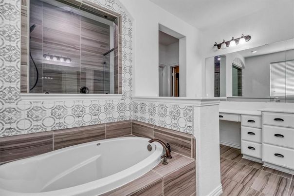 Bathroom, Interior, Wood Texture Flooring
