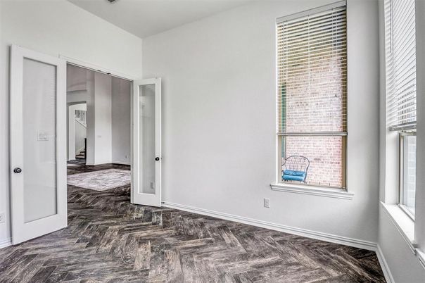 Empty room, Interior, Wood Texture Flooring