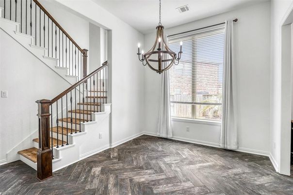 Chandelier, Interior, Pendant Lights, Wood Texture Flooring