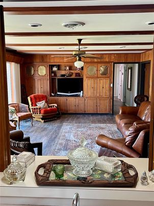 Interior, Living room, Wood Texture Flooring, Wooden Walls