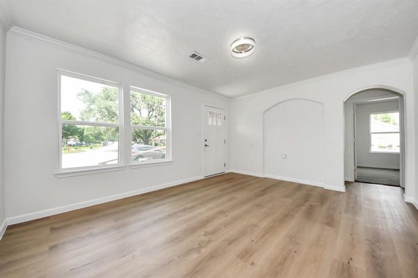 Empty room, Interior, Wood Texture Flooring