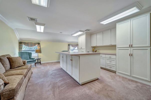 Interior, Kitchen, Living room, Recessed Lighting