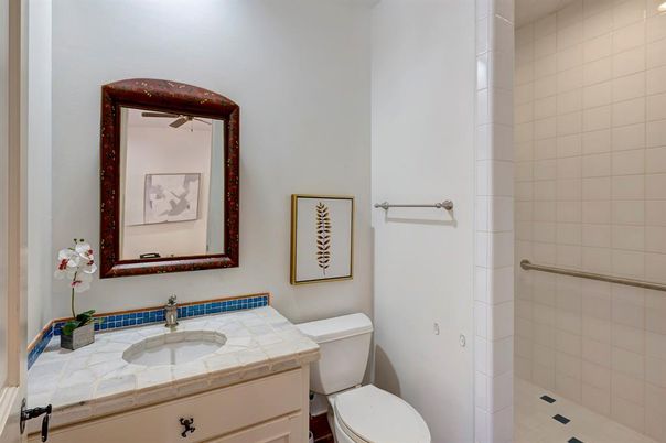 Bathroom, Interior, Tile Countertops