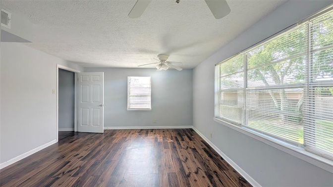 Empty room, Interior, Wood Texture Flooring