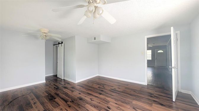 Empty room, Interior, Wood Texture Flooring