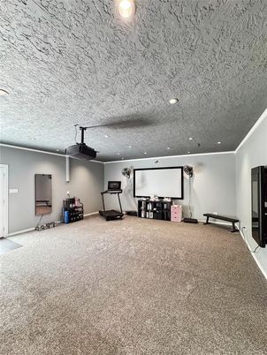 Fitness Equipment, Interior, Projection Screen, Recessed Lighting
