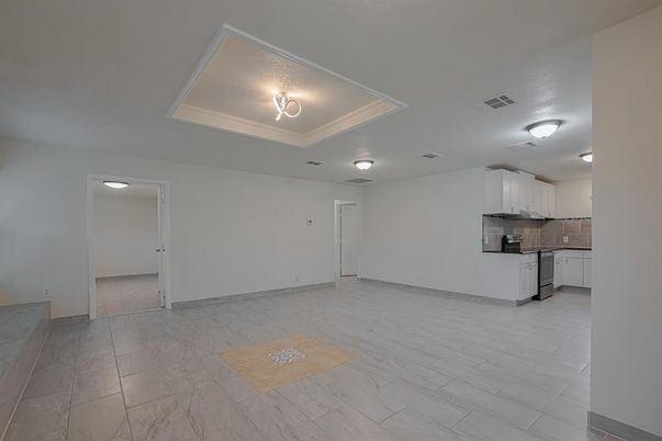 Empty room, Interior, Kitchen