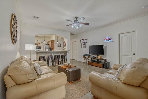 Interior, Kitchen, Living room