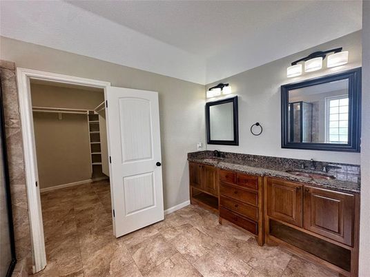 Bathroom, Dual Sink Vanities, Interior, Walk-in Closets