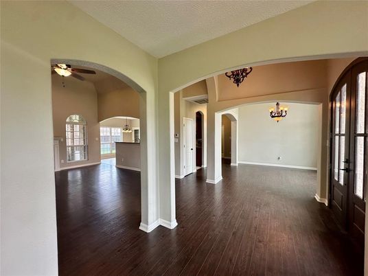 Empty room, Interior, Wood Texture Flooring