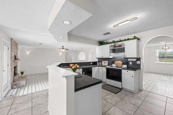 Interior, Kitchen, Pendant Lights, Recessed Lighting