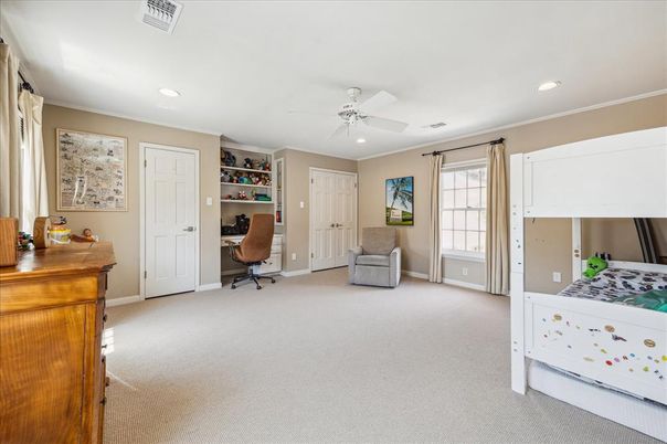 Home Office, Interior, Recessed Lighting
