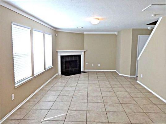 Empty room, Fireplace, Interior