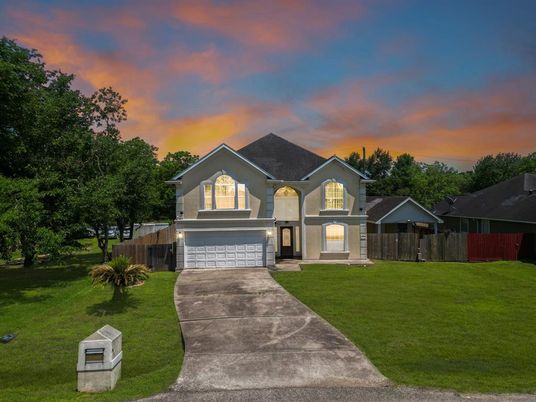 Attached, Backyard, Exterior, Facade, Brick Traditional