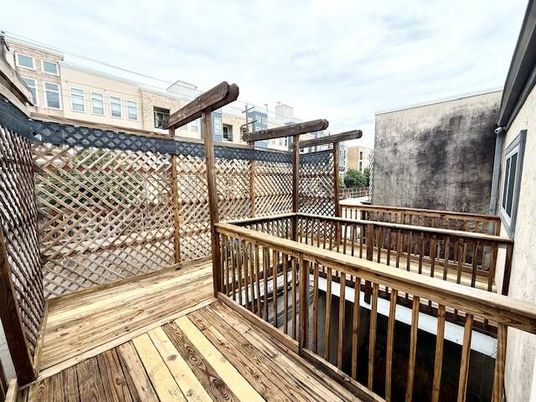 Exterior, Wood Texture Flooring