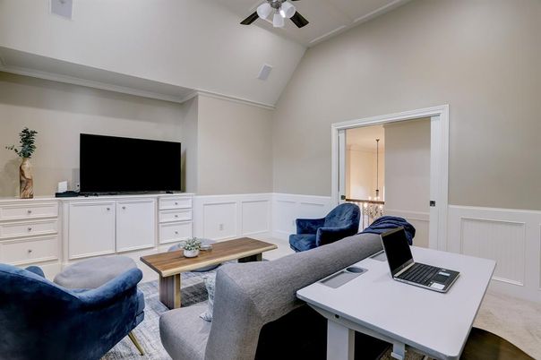 Home Office, Interior, Living room