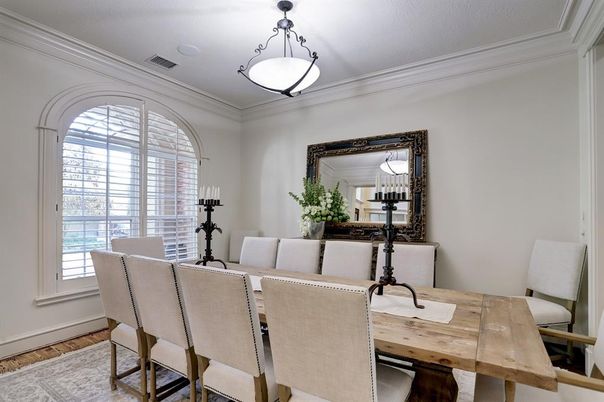 Dining room, Interior, Wood Texture Flooring