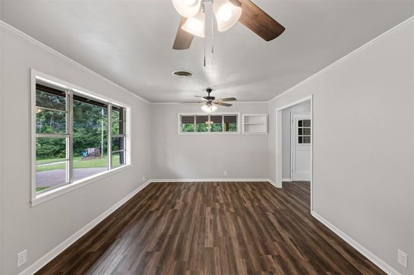 Empty room, Interior, Wood Texture Flooring