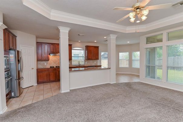 Interior, Kitchen, Recessed Lighting
