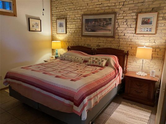 Bedroom, Interior, Stone Walls